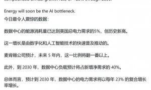 AI已吞噬全美5%电力！马斯克怒怼基建叫停者：你们是懦夫