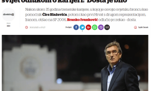 前国足主帅伊万科维奇宣布退休 中国男足成教练生涯最后一站